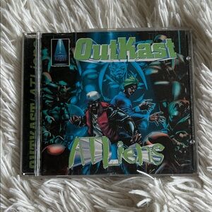 OutKast 'ATLiens' CD — Green & Blue Cover Art